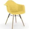 Velvet Dining Chair - Scandinavian Design and Wooden Legs - Nordika image 9