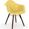 Velvet Dining Chair - Scandinavian Design and Dark Wood Legs - Nordika image 9