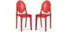Pack of 2 Transparent Dining Chairs - Victoria Queen image 9