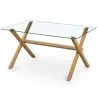 Rectangular Dining Table - Scandinavian Design - 6 Diners - Tesfa image 9