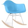 Rocking Chair - Scandinavian Design - Wooden and Metal Legs - Nordika image 9
