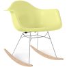 Rocking Chair - Scandinavian Design - Wooden and Metal Legs - Nordika image 9