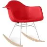 Rocking Chair - Scandinavian Design - Wooden and Metal Legs - Nordika image 9