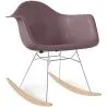 Rocking Chair - Scandinavian Design - Wooden and Metal Legs - Nordika image 9