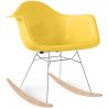 Rocking Chair - Scandinavian Design - Wooden and Metal Legs - Nordika image 9