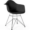 Dining Chair - Scandinavian Design and Black Metal Legs - Nordika image 9