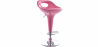 Buy Swivel Bar Stool with Backrest - Modern Pink 49736 - in the UK