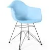 Dining Chair - Scandinavian Design and Black Metal Legs - Nordika image 9
