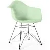 Dining Chair - Scandinavian Design and Black Metal Legs - Nordika image 9