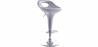Buy Swivel Bar Stool with Backrest - Modern Silver 49736 at Privatefloor