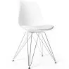 Dining Chair with Cushion - Scandinavian Design and Metal Legs - Skögur image 9