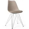 Dining Chair with Cushion - Scandinavian Design and Metal Legs - Skögur image 9