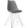 Dining Chair with Cushion - Scandinavian Design and Metal Legs - Skögur image 9