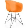 Dining Chair - Scandinavian Design - Black Legs - Polin image 9