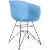 Dining Chair - Scandinavian Design - Black Legs - Polin image 9