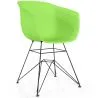 Dining Chair - Scandinavian Design - Black Legs - Polin image 9