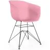Dining Chair - Scandinavian Design - Black Legs - Polin image 9