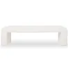 Bench Upholstered In White Bouclé Fabric - Modern Elegant Minimalist - Karla image 9