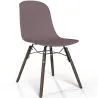 Dining chair with dark wood legs – Modern style and functionality - Broly image 9