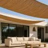 Coconut fiber awning 10x2M - 100 % Natural shade sail image 9