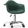 Office Chair with Armrests - Swivel Desk Chair with Castors - Grev image 9