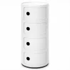Buy Plastic Storage Chest - 4 Drawers - Modern Glossy Organizer - New Caracas 4 White 61845