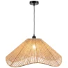 Buy Pendant Lamp Boho Style – Handcrafted Natural Rope Lampshade - Lunah Natural 61878