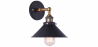 Buy Wall Sconce Lamp - Vintage Design - Jo Black 50862 - in the UK