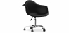 Buy Office Chair with Armrests - Desk Chair with Castors - Weston Black 14498 - in the UK