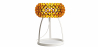 Buy Table Lamp - Crystal Button Living Room Lamp - Small - Savoni Gold 53530 - prices