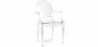 Buy Transparent Dining Chair - Armrest Design - Louis XIV Transparent 16461 - in the UK