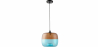 Buy Crystal Ceiling Lamp - Blue Pendant Lamp - Bluey Blue 58259 - in the UK