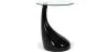 Designer Round Side Table - Glass - Lawa Bistro image 9