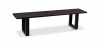 Buy  Industrial Design Bench - Wood and Metal - Bliss Black 58438 - in the UK