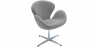Buy Armchair with armrests - Fabric upholstery - Svin Light grey 13662 in the United Kingdom
