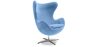 Buy Armchair with armrests - Fabric upholstery - Brave Light blue 13412 - prices