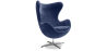 Buy Armchair with armrests - Fabric upholstery - Brave Dark blue 13412 at Privatefloor