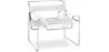 Lounge Chair - Leather and Metal - Ivan image 9
