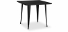 Buy Square Industrial Design Dining Table - Stylix Black 58359 - prices