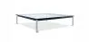 Square coffee table - Glass - 80 cm - Kart image 9