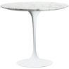 Round Side Table - Marble - Tulip image 9