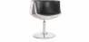 Buy Cognac Aviator Chair Eero Aarnio style - Premium Leather Black 26717 - in the UK