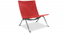 Buy Lounge Chair - Design Chair - Leather - Buyo Red 16827 in the United Kingdom