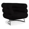 Buy Bivendun Armchair  - Faux Leather Black 16500