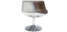 Buy Lounge Chair - Design Chair - Leatherette and Metal - Cognac Brown 26716 - in the UK