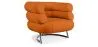 Designer armchair - Faux leather upholstery - Bivendun image 9