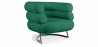 Buy Designer armchair - Faux leather upholstery - Bivendun Aquamarine 16500 - in the UK