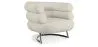 Designer armchair - Faux leather upholstery - Bivendun image 9
