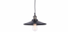 Buy Ceiling Lamp - Pendant Lamp - Industrial Design - Jhon Black 50859 - in the UK