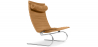 Buy Leather Armchair - Design Lounger - Bloy Light brown 16830 at Privatefloor